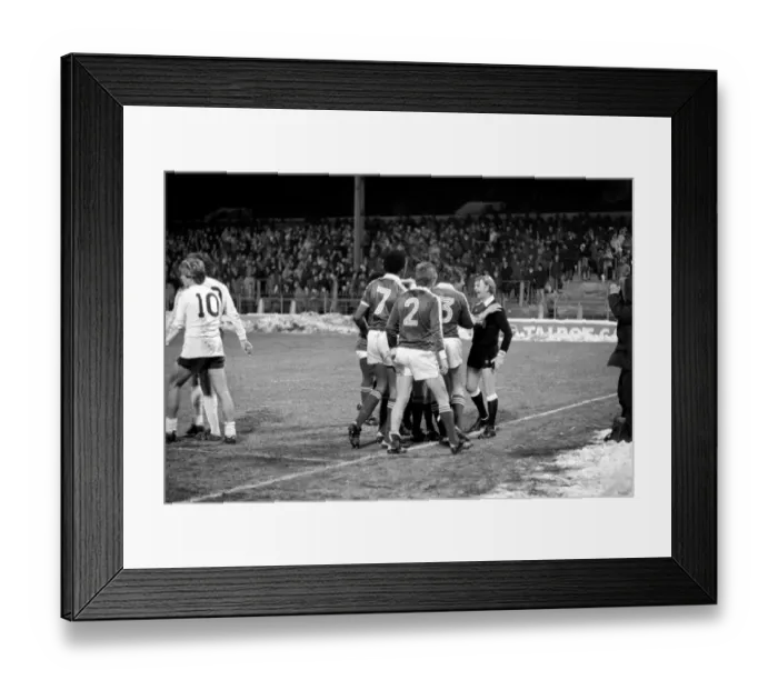 Framed Print : English League Division Two match. Bolton Wanderers 2 v Charlton Athletic 0