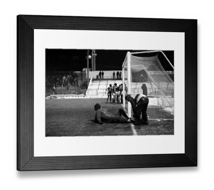 Framed Print : English League Division Two match. Bolton Wanderers 2 v Charlton Athletic 0