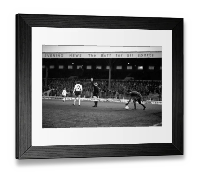Framed Print : English League Division Two match. Bolton Wanderers 2 v Charlton Athletic 0