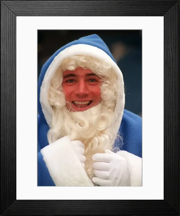 Framed Print : Ally McCoist Rangers football player December 1997 Wearing blue Framed Print : Ally McCoist Rangers football player December 1997 Wearing blue