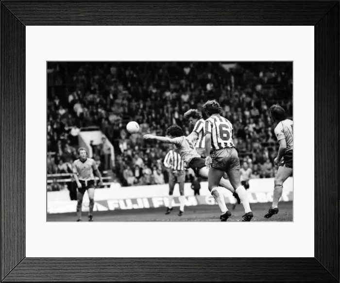 Framed Print : Sheffield Wednesday 1 v. Derby County 1. Division two football