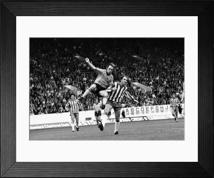 Framed Print : Sheffield Wednesday 1 v. Derby County 1. Division two football Framed Print : Sheffield Wednesday 1 v. Derby County 1. Division two football
