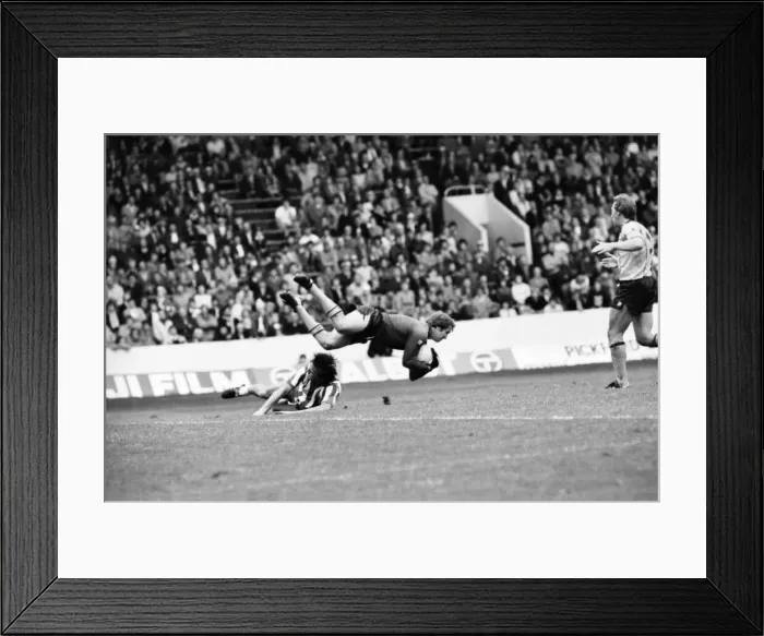 Framed Print : Sheffield Wednesday 1 v. Derby County 1. Division two football Framed Print : Sheffield Wednesday 1 v. Derby County 1. Division two football