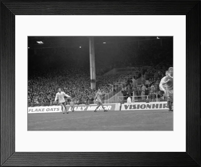 Framed Print : Manchester City 0 v. Tottenham Hotspur 1. Division one football Framed Print : Manchester City 0 v. Tottenham Hotspur 1. Division one football