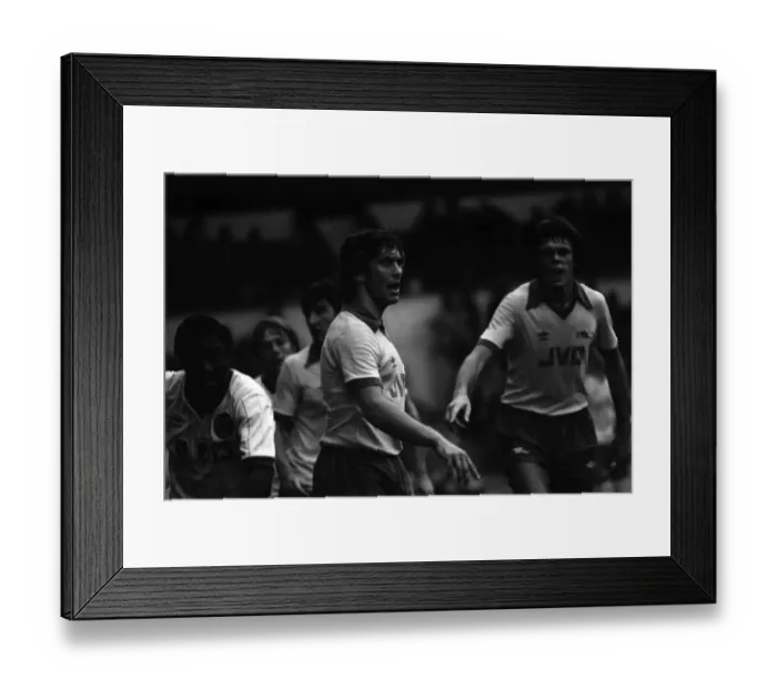 Framed Print : Leeds United 0 v. Arsenal 0. Division one football. September 1981 MF03-14-020