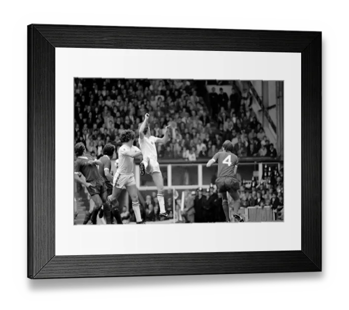 Framed Print : Liverpool 0 v. Aston Villa 0. Division one football September 1981 MF03-15-004 Framed Print : Liverpool 0 v. Aston Villa 0. Division one football September 1981 MF03-15-004
