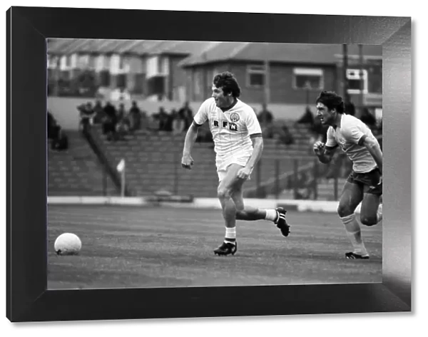 Leeds United 0 v. Arsenal 0. Division one football. September 1981 MF03-14-030