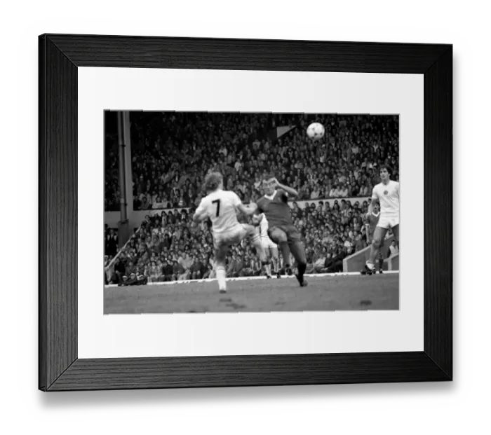Framed Print : Liverpool 0 v. Aston Villa 0. Division one football September 1981 MF03-15-018 Framed Print : Liverpool 0 v. Aston Villa 0. Division one football September 1981 MF03-15-018