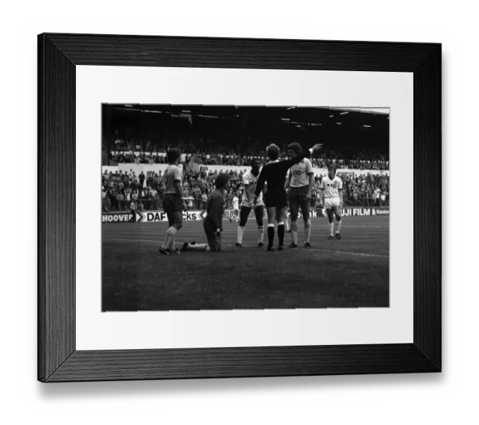 Framed Print : Leeds United 0 v. Arsenal 0. Division one football. September 1981 MF03-14-052