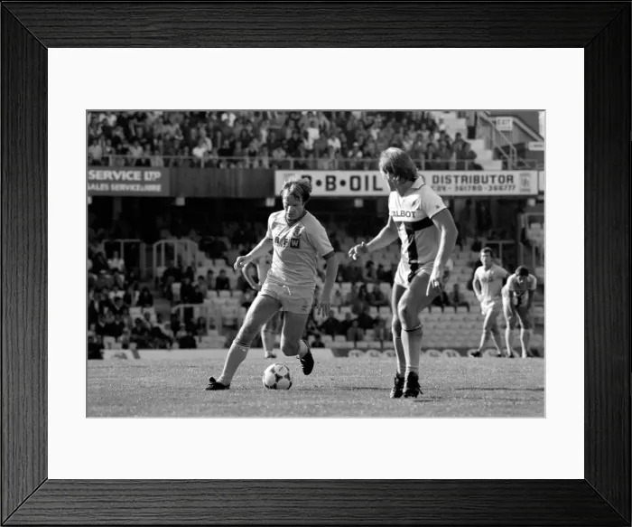 Framed Print : Coventry 4 v. Leeds United 0. September 1981 MF03-09-016 Framed Print : Coventry 4 v. Leeds United 0. September 1981 MF03-09-016
