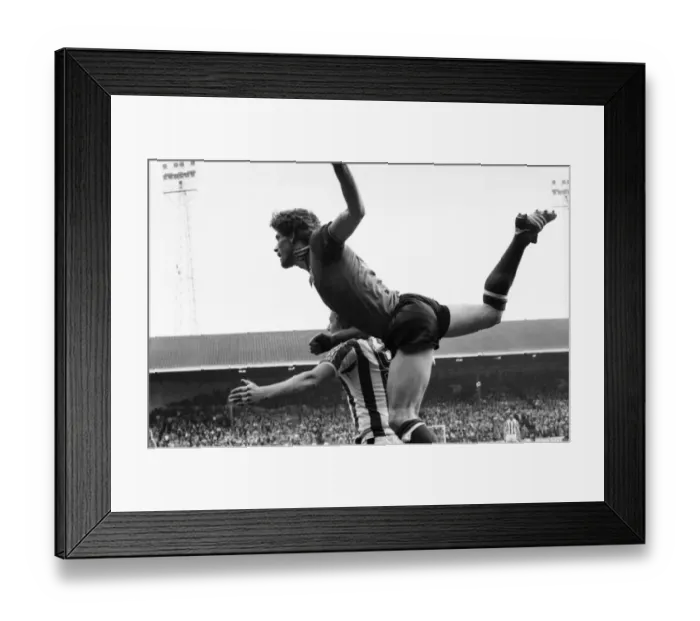 Framed Print : Stoke City 2 v. Sunderland 0. Division One Football. April 1981 MF02-18-082