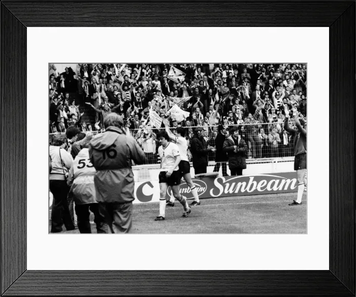 Framed Print : F. A. Cup Final. Manchester City 1 v. Tottenham Hotspur 1. May 1981 MF02-31-035 Framed Print : F. A. Cup Final. Manchester City 1 v. Tottenham Hotspur 1. May 1981 MF02-31-035