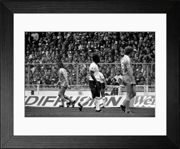 Framed Print : F. A. Cup Final. Manchester City 1 v. Tottenham Hotspur 1. May 1981 MF02-30-057 Framed Print : F. A. Cup Final. Manchester City 1 v. Tottenham Hotspur 1. May 1981 MF02-30-057