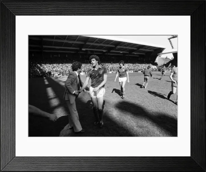 Framed Print : Liverpool 0 v. Sunderland 1. Division One Football. May 1981 MF02-27-031 Framed Print : Liverpool 0 v. Sunderland 1. Division One Football. May 1981 MF02-27-031