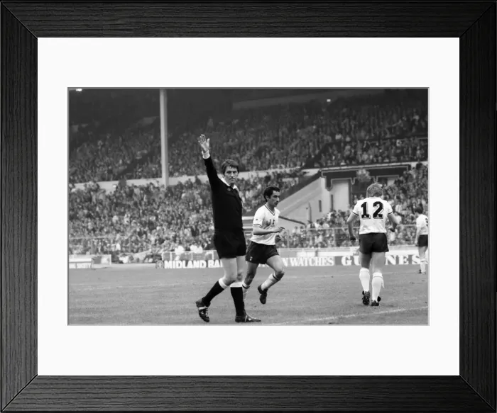 Framed Print : F. A. Cup Final. Manchester City 1 v. Tottenham Hotspur 1. May 1981 MF02-31-049