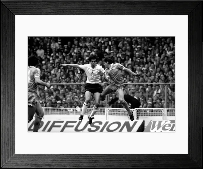 Framed Print : F. A. Cup Final. Manchester City 1 v. Tottenham Hotspur 1. May 1981 MF02-30-064 Framed Print : F. A. Cup Final. Manchester City 1 v. Tottenham Hotspur 1. May 1981 MF02-30-064