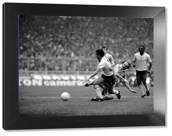F. A. Cup Final. Manchester City 1 v. Tottenham Hotspur 1. May 1981 MF02-30-060