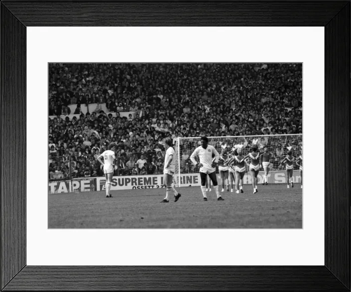 Framed Print : Leeds United 2. v. Brighton and Hove Albion 1. Division 1 Football. May 1982 MF07-01-043