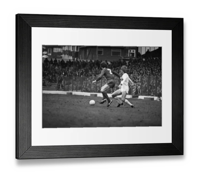 Framed Print : English League Division One match at Elland Road. Leeds United 0 v Liverpool 2 Framed Print : English League Division One match at Elland Road. Leeds United 0 v Liverpool 2