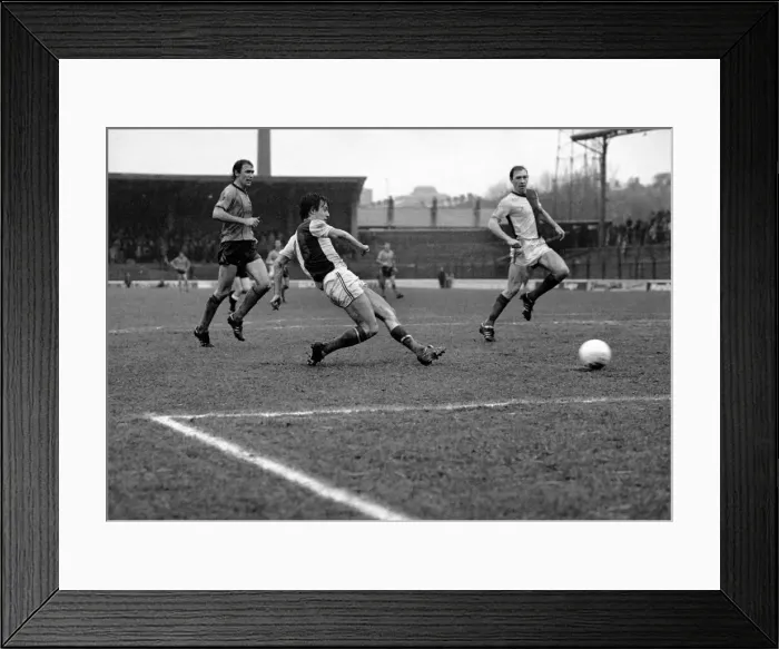 Framed Print : English League Division One match at Ewood Park. Blackburn Rovers 4 v. Derby County 1 Framed Print : English League Division One match at Ewood Park. Blackburn Rovers 4 v. Derby County 1