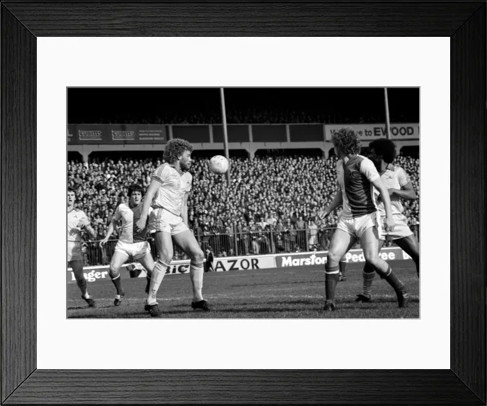 Framed Print : Blackburn Rovers 0 v. Notts. County 0. March 1981 MF02-07-047 Framed Print : Blackburn Rovers 0 v. Notts. County 0. March 1981 MF02-07-047