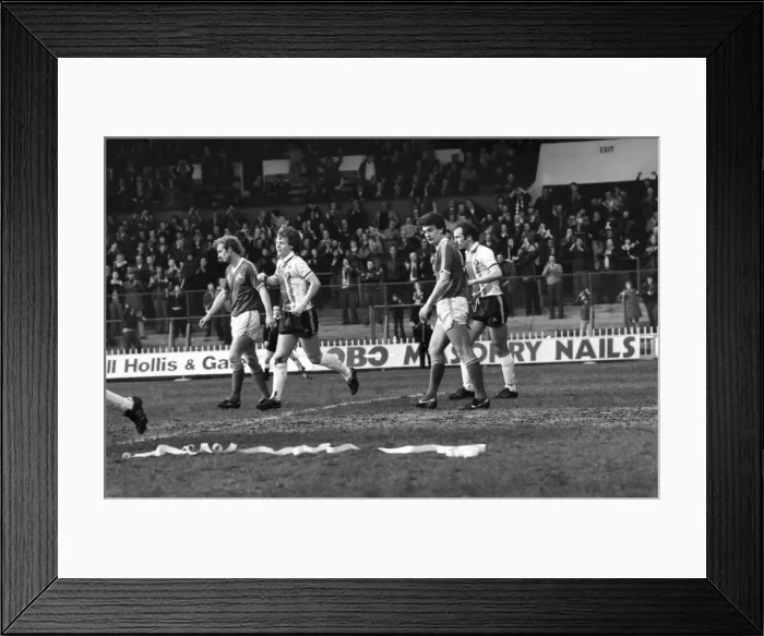 Framed Print : Sheffield United 2 v. Millwall 1. Division Three Football. March 1981 MF02-09-011 Framed Print : Sheffield United 2 v. Millwall 1. Division Three Football. March 1981 MF02-09-011