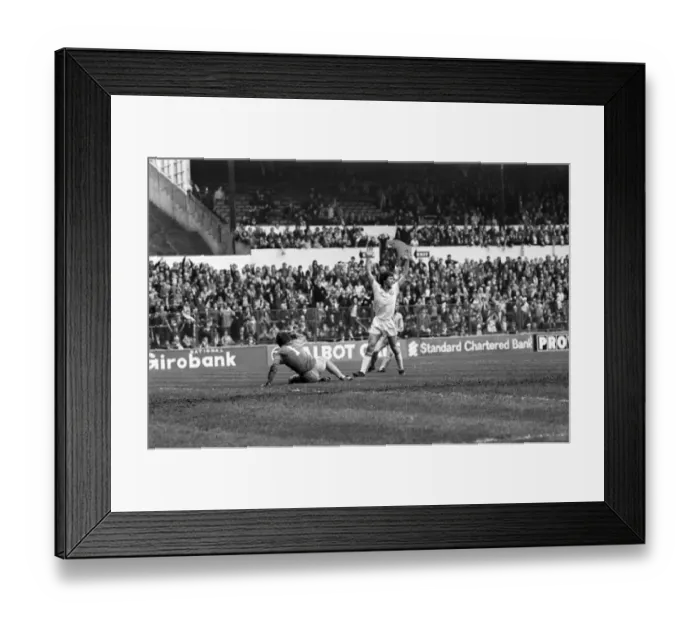 Framed Print : Leeds United 3 v. Coventry 0. Division 1 Football. April 1981 MF02-11-021