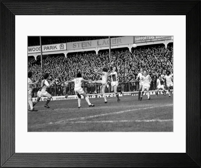 Framed Print : Blackburn Rovers 0 v. Notts. County 0. March 1981 MF02-07-032 Framed Print : Blackburn Rovers 0 v. Notts. County 0. March 1981 MF02-07-032
