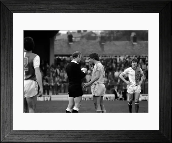 Framed Print : Blackburn Rovers 0 v. Notts. County 0. March 1981 MF02-07 Framed Print : Blackburn Rovers 0 v. Notts. County 0. March 1981 MF02-07