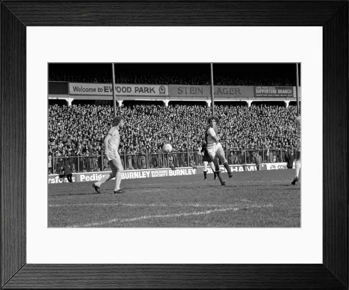 Framed Print : Blackburn Rovers 0 v. Notts. County 0. March 1981 MF02-07-039