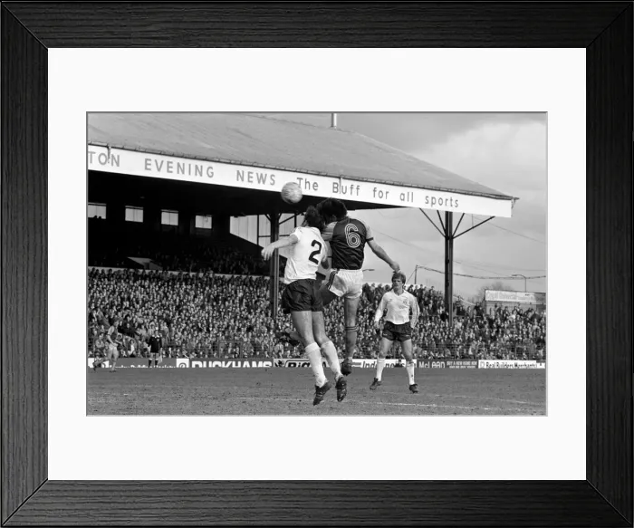 Framed Print : Bolton Wanderers 1 v. West Ham 1. Division Two Football. March 1981 MF02-08-014 Framed Print : Bolton Wanderers 1 v. West Ham 1. Division Two Football. March 1981 MF02-08-014