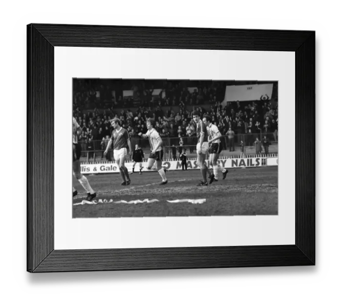 Framed Print : Sheffield United 2 v. Millwall 1. Division Three Football. March 1981 MF02-09-010
