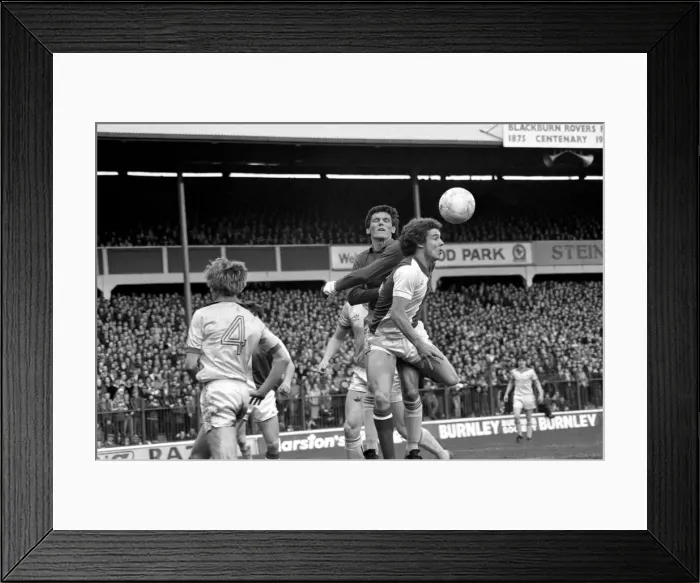 Framed Print : Blackburn Rovers 0 v. Notts. County 0. March 1981 MF02-07-005