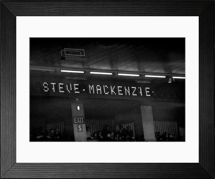 Framed Print : Manchester City 1 v. Brighton and Hove Albion 1. March 1981 MF02-06-022 Framed Print : Manchester City 1 v. Brighton and Hove Albion 1. March 1981 MF02-06-022