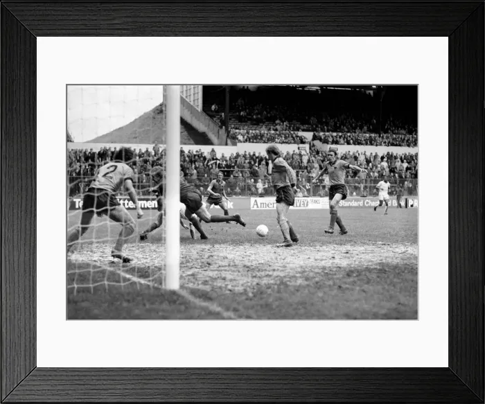 Framed Print : Leeds United 1 v. Wolverhampton Wanderers 3. March 1981 MF02-03-010 Framed Print : Leeds United 1 v. Wolverhampton Wanderers 3. March 1981 MF02-03-010