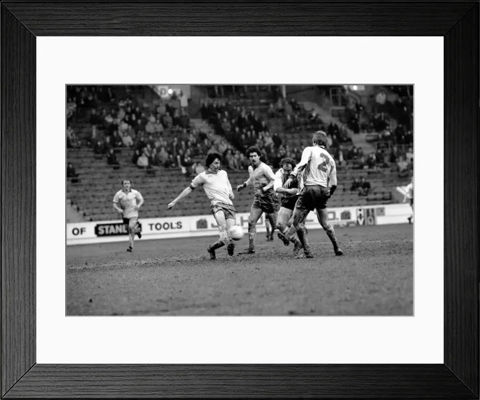 Framed Print : Sheffield United 3 v. Charlton 2. Division Two Football. March 1981 MF01-46