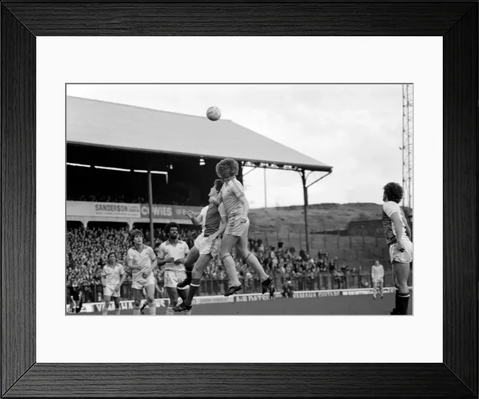 Framed Print : Blackburn Rovers 0 v. Notts. County 0. March 1981 MF02-07-006 Framed Print : Blackburn Rovers 0 v. Notts. County 0. March 1981 MF02-07-006