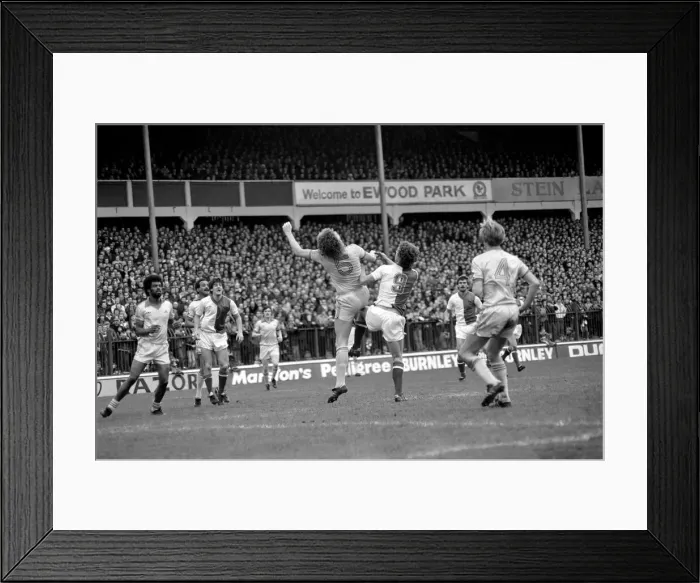 Framed Print : Blackburn Rovers 0 v. Notts. County 0. March 1981 MF02-07-001 Framed Print : Blackburn Rovers 0 v. Notts. County 0. March 1981 MF02-07-001
