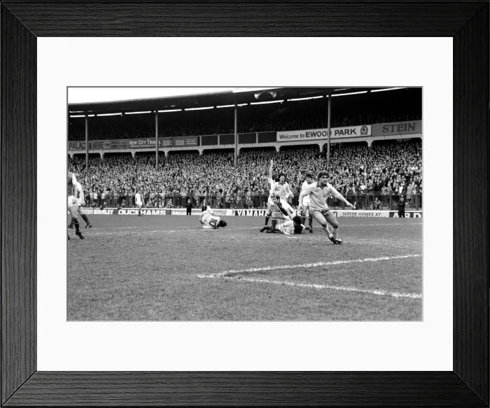 Framed Print : Blackburn Rovers 3 v. Sheffield Wednesday 1. Division Two Football Framed Print : Blackburn Rovers 3 v. Sheffield Wednesday 1. Division Two Football