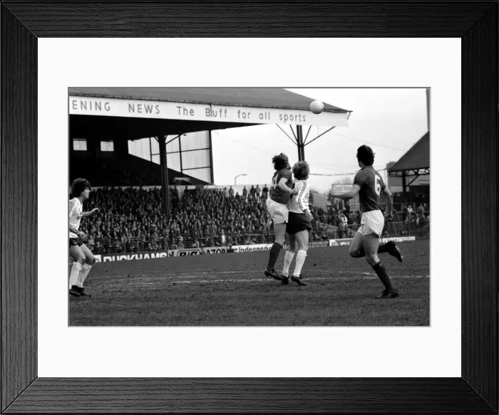 Framed Print : Bolton Wanderers 0 v. Shrewsbury Town 2. Division Two Football. March 1981 MF01-43-017 Framed Print : Bolton Wanderers 0 v. Shrewsbury Town 2. Division Two Football. March 1981 MF01-43-017