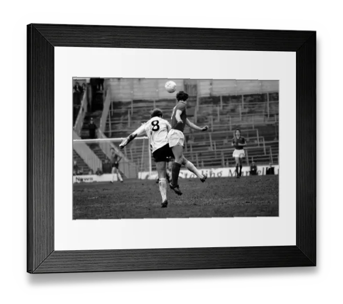 Framed Print : Bolton Wanderers 0 v. Shrewsbury Town 2. Division Two Football. March 1981 MF01-43-043