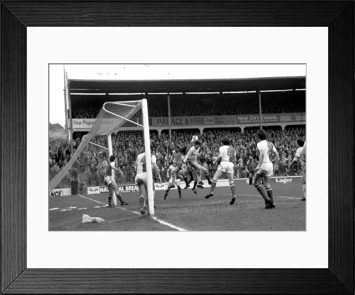 Framed Print : Blackburn Rovers 3 v. Sheffield Wednesday 1. Division Two Football. March 1981 MF01-42 Framed Print : Blackburn Rovers 3 v. Sheffield Wednesday 1. Division Two Football. March 1981 MF01-42