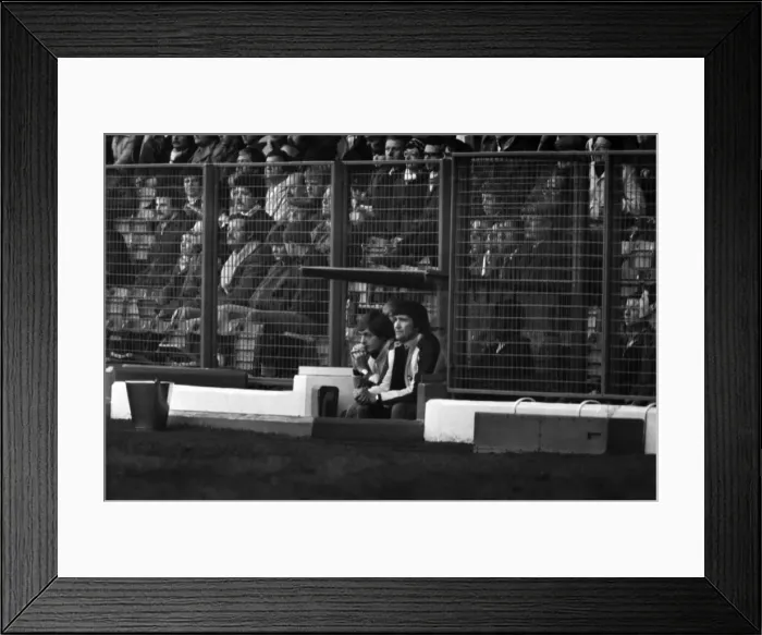 Framed Print : Leeds United 1 v. Stoke City 3. Division One Football. February 1981 MF01-29-076 Framed Print : Leeds United 1 v. Stoke City 3. Division One Football. February 1981 MF01-29-076