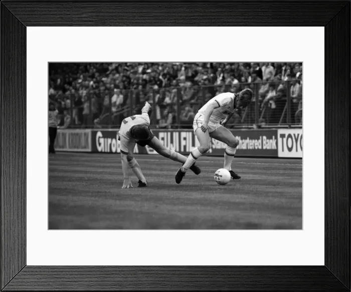 Framed Print : Leeds United 0 v. Arsenal 0. Division one football. September 1981 MF03-14-022 Framed Print : Leeds United 0 v. Arsenal 0. Division one football. September 1981 MF03-14-022