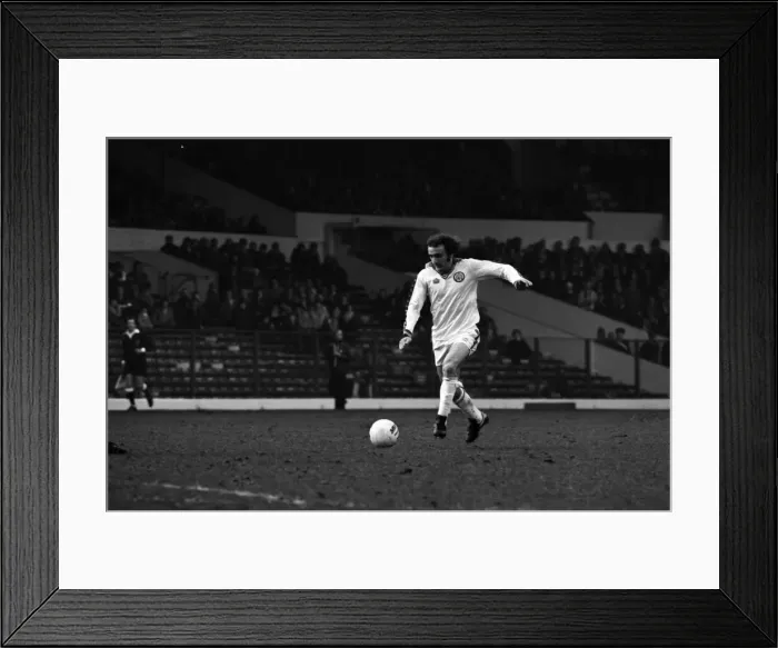 Framed Print : Leeds United 1 v. Stoke City 3. Division One Football. February 1981 MF01-29-051