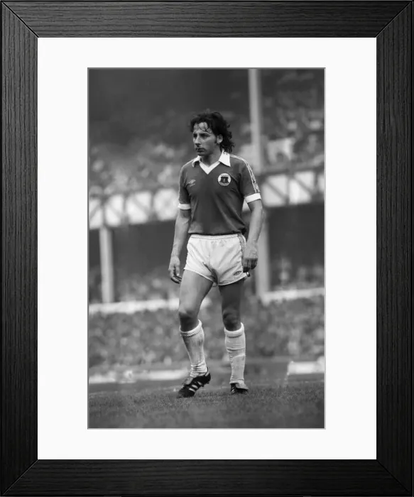Framed Print : Everton 3 v. Birmingham City 1. August 1981 MF03-06-050
