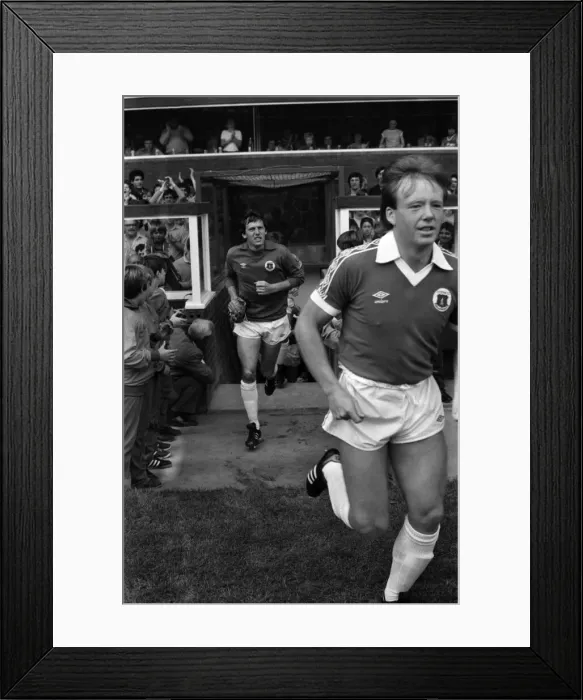 Framed Print : Everton 3 v. Birmingham City 1. August 1981 MF03-06-078