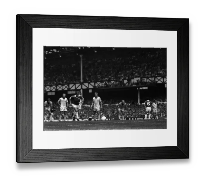 Framed Print : Everton 3 v. Birmingham City 1. August 1981 MF03-06-023