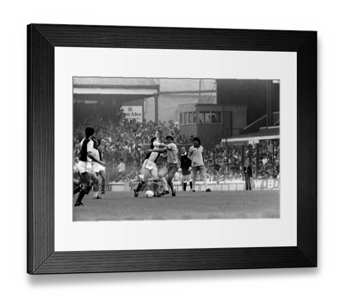 Framed Print : Blackburn Rovers 0 v. Sheffield Wednesday 1. Division Two Football