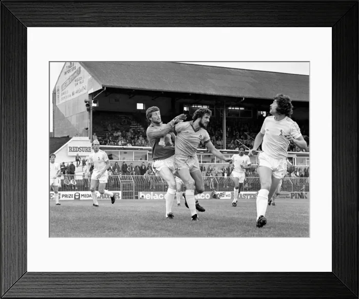 Framed Print : Old Ham v. Everton. August 1981 MF03-03-008 Local Caption Pre-Season Friendly Framed Print : Old Ham v. Everton. August 1981 MF03-03-008 Local Caption Pre-Season Friendly